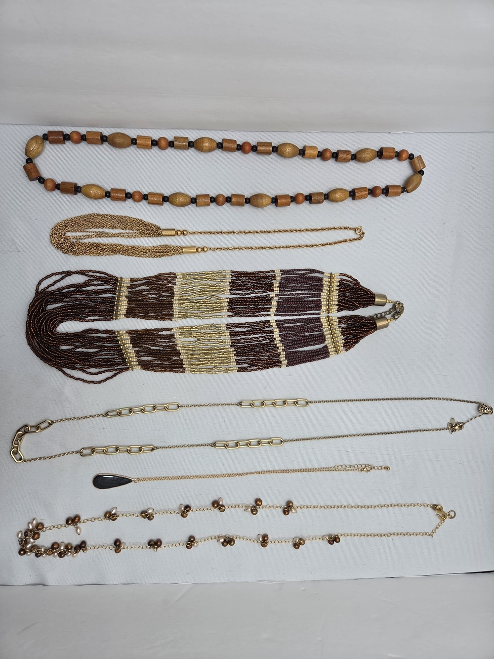 HUGE! 38pc Vintage To Now Jewelry Lot CHICO'S KENNETH LANE NRQ Necklace Earrings - Picture 16 of 16